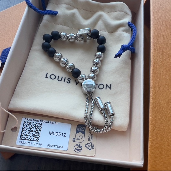 Brand New Authentic Louis Vuitton Beads Bracelet M00512 - Picture 3 of 4